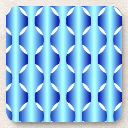 Woven Blues Untersetzer (Vorderseite)