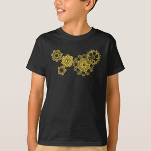 Woven Clockwork Kinder und Baby Dark Shirt
