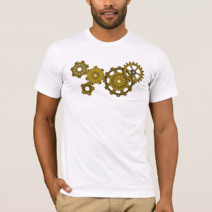 Woven Clockwork Männer-Light-Shirt T-Shirt