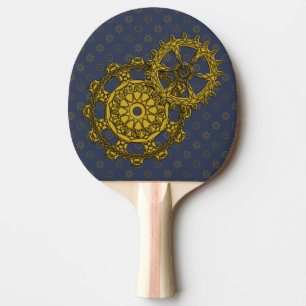 Woven Clockwork Ping Pong Paddle Tischtennis Schläger
