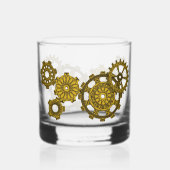 Woven Clockwork Whiskyglas (Rückseite)