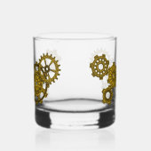 Woven Clockwork Whiskyglas (Links)