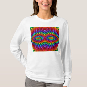 Woven Colorful Petals T-Shirt
