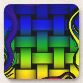 Woven Colors Getränkeuntersetzer (Vorderseite)