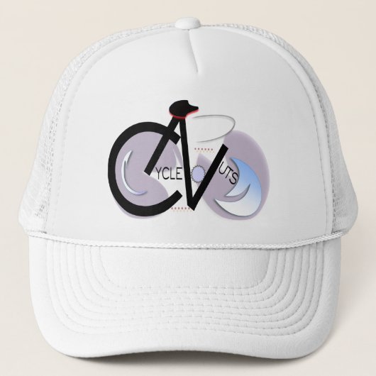 Woven CycleNuts Lotsa Logo Cap Truckerkappe (Vorderseite)