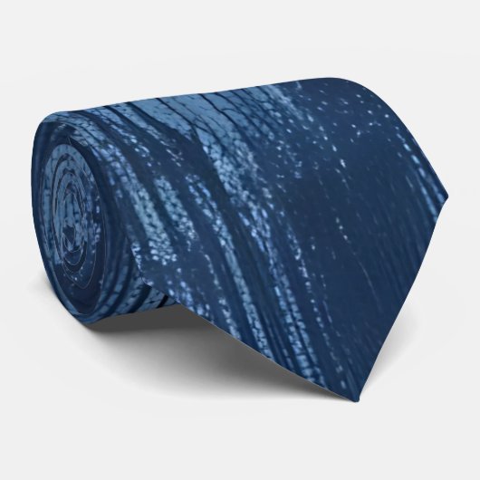 Woven Denim Pattern Neck Tie Krawatte (Gerollt)