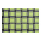 Woven Greenery Kissenbezug (Rückseite-Links)