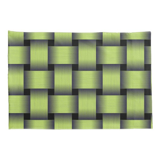 Woven Greenery Kissenbezug (Rückseite-Rechts)