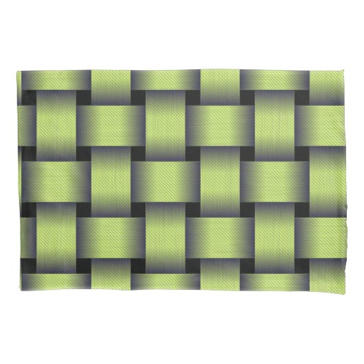 Woven Greenery Kissenbezug (Vorderseite-Links)