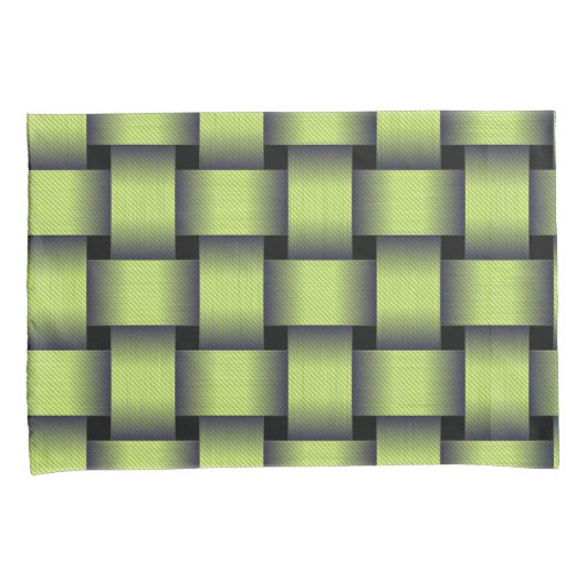 Woven Greenery Kissenbezug (Vorderseite-Rechts)