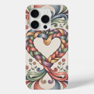 Woven Heart - Folk Art Ribbons Case-Mate iPhone Hülle
