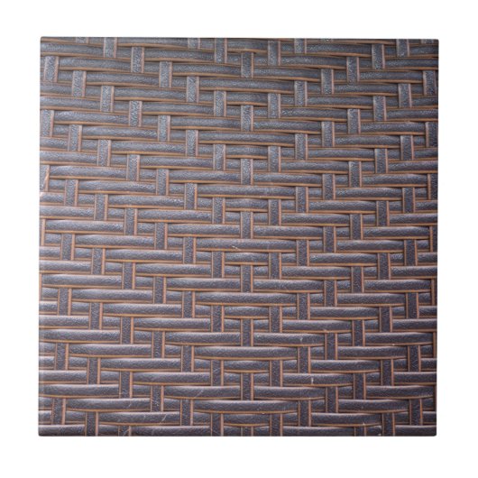 Woven Imitats Leather Fliese (Vorderseite)