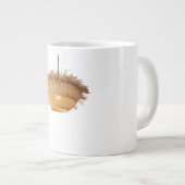 Woven Jute Ceiling Pendant Natural Coastal Lightin Jumbo-Tasse (Vorderseite Rechts)