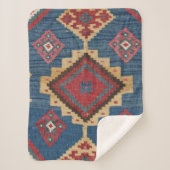 Woven Kilim Colorado  Sherpadecke (Vorderseite)