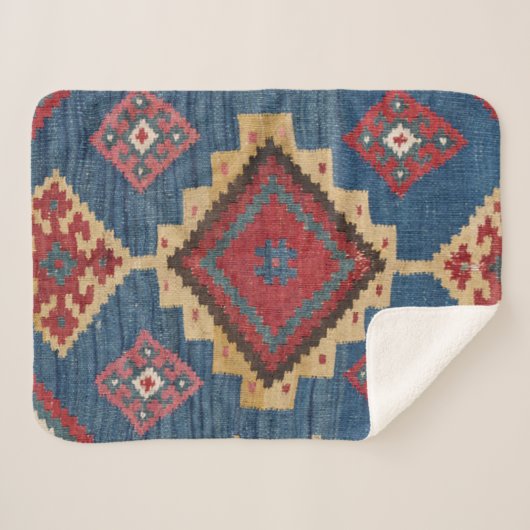 Woven Kilim Colorado  Sherpadecke (Vorderseite (Horizontal))