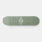Woven Look Design Green HAMbWG Skateboard (Horizontal)