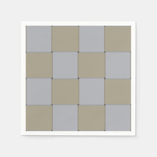 Woven Low-Key Gold und Silver Graphic Muster Serviette (Vorderseite)