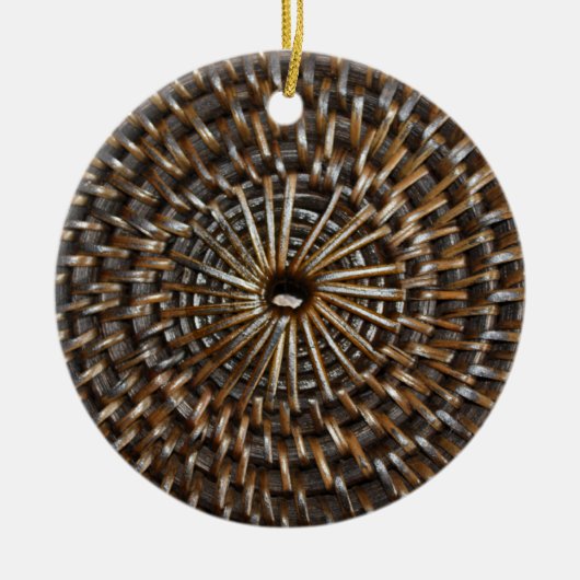 Woven Mat Keramikornament (Vorne)