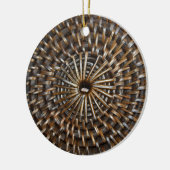 Woven Mat Keramikornament (Links)