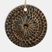 Woven Mat Keramikornament (Hinten)