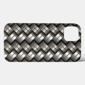 Woven metal pattern Case-Mate iPhone hülle (Rückseite (Horizontal))