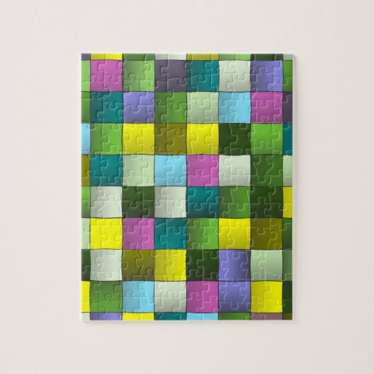 Woven Mosaic Muster Puzzle (Vertikal)