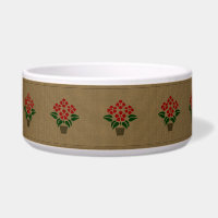 Woven Poinsetta