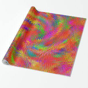 Woven Rainbow Geschenkpapier