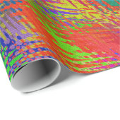 Woven Rainbow Geschenkpapier (Rolleneckpunkt)