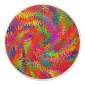 Woven Rainbow Keramikknauf (Vorderseite)