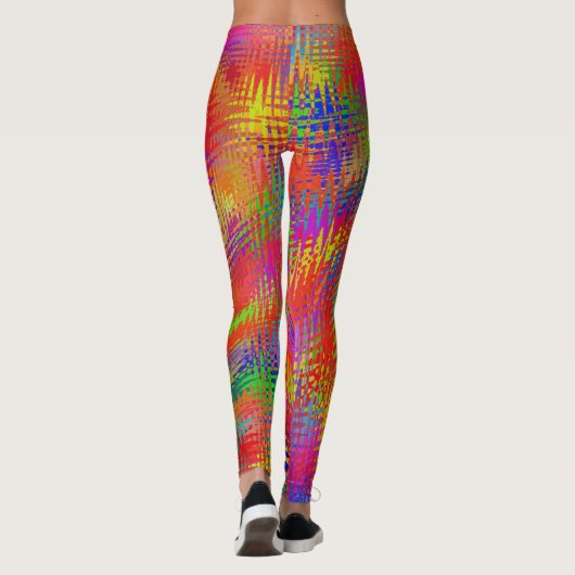 Woven Rainbow Leggings (Rückseite)