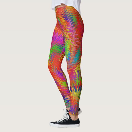 Woven Rainbow Leggings (Links)