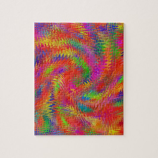 Woven Rainbow Puzzle (Vertikal)