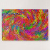Woven Rainbow Puzzle (Horizontal)