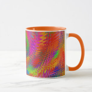 Woven Rainbow Tasse