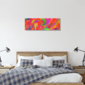 Woven Rainbow Triptych Leinwanddruck (Insitu (Schlafzimmer))