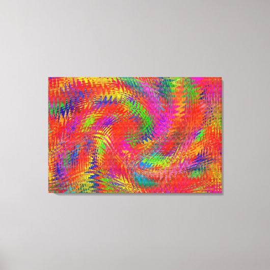 Woven Rainbow Triptych Leinwanddruck (Vorderseite)
