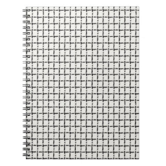 Woven Simple Check pattern Notizblock