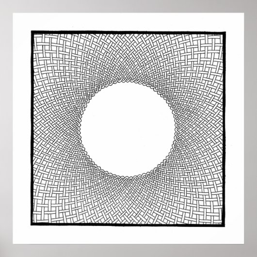 Woven Sun Poster (Vorne)