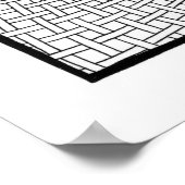 Woven Sun Poster (Ecke)