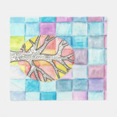 Woven Sunset Fleecedecke (Vorderseite (Horizontal))