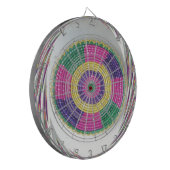 Woven Whirl Art Print Dartscheibe (Vorderseite Links)