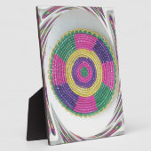 Woven Whirl Art Print Fotoplatte (Seite)