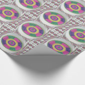 Woven Whirl Art Print Geschenkpapier (Ecke)