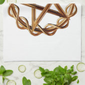 Woven Wicca Pentagram Küchentuch (Gefaltet)