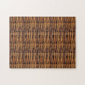 Woven Wicker Basket Muster Jigsaw Puzzle (Horizontal)