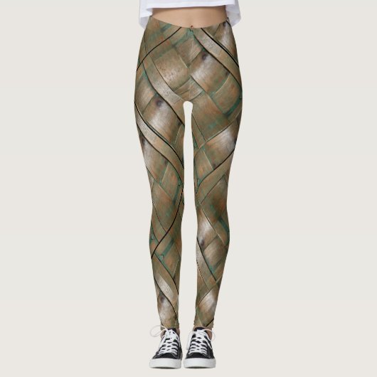 Woven Wood #2 Leggings (Vorderseite)