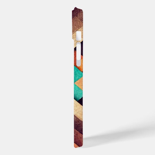 Woven Wood Abstrakt Case-Mate iPhone Hülle (Rückseite / Links)