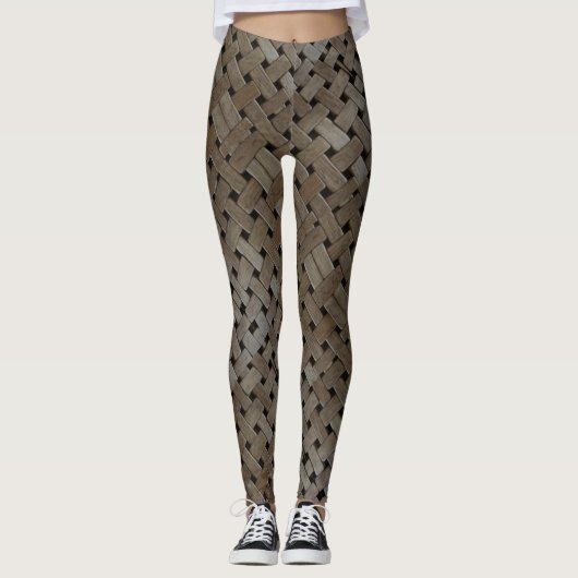 Woven Wood Leggings (Vorderseite)