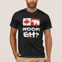 WOVON! EH? ASIAN KANADIAN BEAR PRIDE T - SHIRT